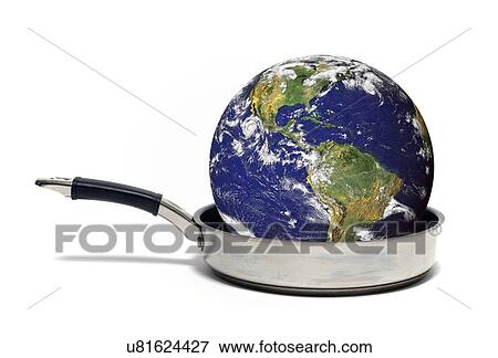 Stock Illustration - Global warming. Fotosearch