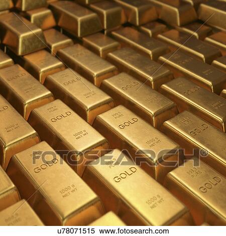 "Gold bullion, illustration" View Large Illustration Stock Illustration - "Gold bullion, illustration". Fotosearch