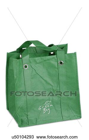 Green shopping bag View Large Photo Image Stock Image - Green shopping bag. Fotosearch