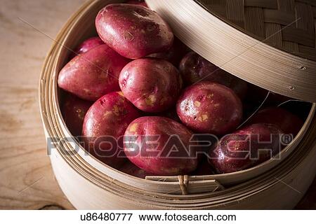 King Edward potatoes View Large Photo Image Stock Photo - King Edward potatoes. Fotosearch