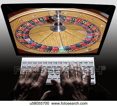 Online gambling View Large Photo Image Stock Image - Online gambling. Fotosearch