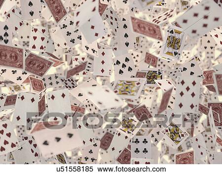 Stock Illustration - "Playing cards, illustration". Fotosearch