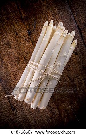 White asparagus View Large Photo Image Stock Photo - White asparagus. Fotosearch