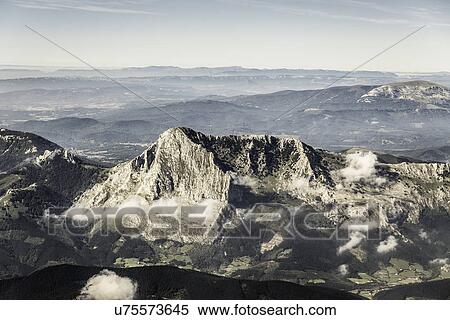 "Aerial view of low cloud and Pyrenees, Bilbao, Spain" View Large Photo Image Stock Photography - "Aerial view of low cloud and Pyrenees, Bilbao, Spain". Fotosearch