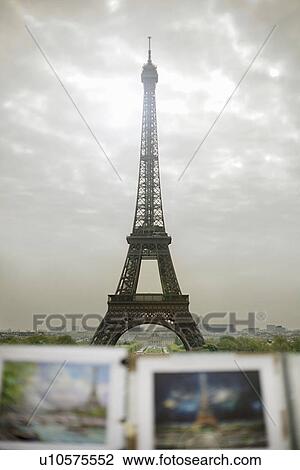 Stock Image - "Eiffel Tower, Paris, France". Fotosearch