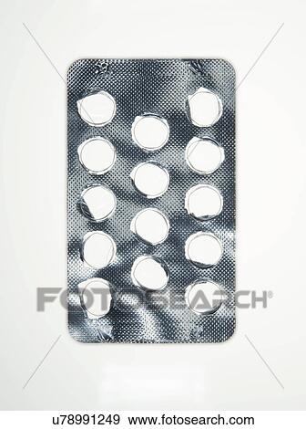 Empty medicine blister pack View Large Photo Image Stock Photo - Empty medicine blister pack. Fotosearch