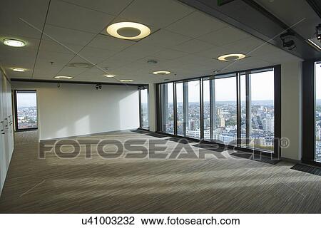 "Empty skyscraper office interior, Brussels, Belgium" View Large Photo Image Stock Image - "Empty skyscraper office interior, Brussels, Belgium". Fotosearch