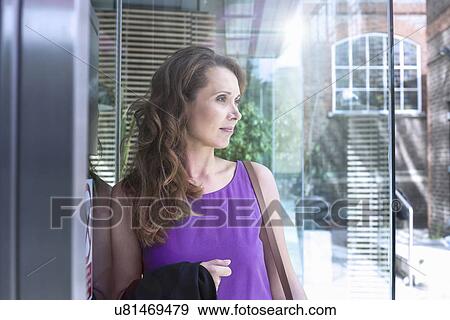 Stock Photo - Portrait of businesswoman. Fotosearch