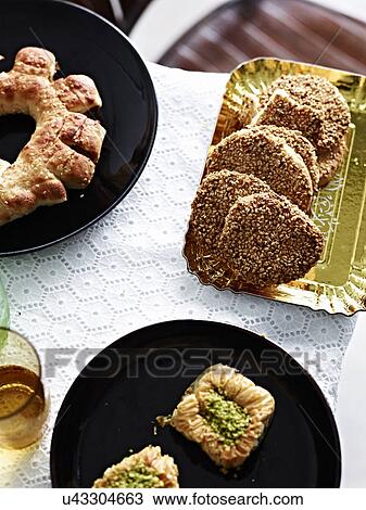 Still life with Egyptian flatbreads View Large Photo Image Stock Image - Still life with Egyptian flatbreads. Fotosearch