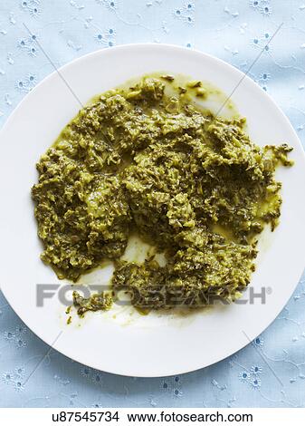 Still life with plate of chimichurri sauce View Large Photo Image Picture - Still life with plate of chimichurri sauce. Fotosearch