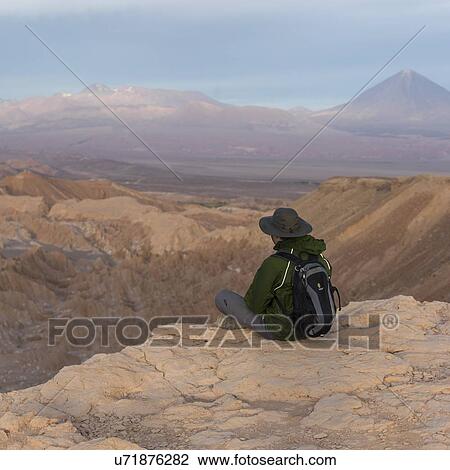 Stock Image - "Death Valley, San Pedro de Atacama, El Loa Province, Antofagasta Region, Chile". Fotosearch