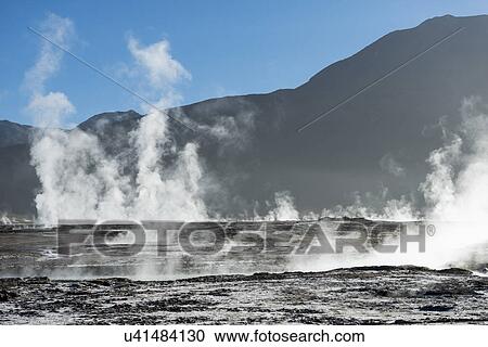 "El Tatio geyser, San Pedro de Atacama, El Loa Province, Antofagasta Region, Chile" View Large Photo Image Stock Image - "El Tatio geyser, San Pedro de Atacama, El Loa Province, Antofagasta Region, Chile". Fotosearch