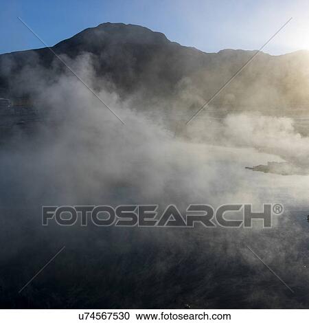 Stock Image - "El Tatio geyser, San Pedro de Atacama, El Loa Province, Antofagasta Region, Chile". Fotosearch