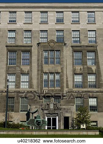 Stock Image - "Golden Square Mile, Montreal, Quebec, Canada". Fotosearch