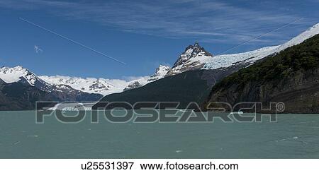 "Lake Argentino, Los Glaciares National Park, Santa Cruz Province, Patagonia, Argentina" View Large Photo Image Stock Photo - "Lake Argentino, Los Glaciares National Park, Santa Cruz Province, Patagonia, Argentina". Fotosearch