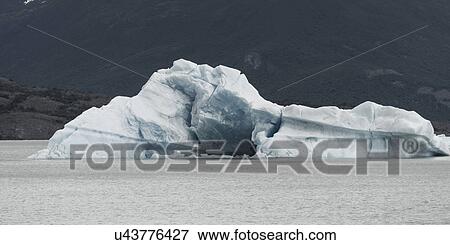 Stock Photo - "Lake Argentino, Los Glaciares National Park, Santa Cruz Province, Patagonia, Argentina". Fotosearch