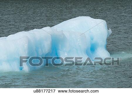 Stock Photo - "Lake Argentino, Los Glaciares National Park, Santa Cruz Province, Patagonia, Argentina". Fotosearch