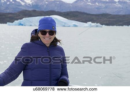 Stock Photo - "Lake Argentino, Santa Cruz Province, Patagonia, Argentina". Fotosearch