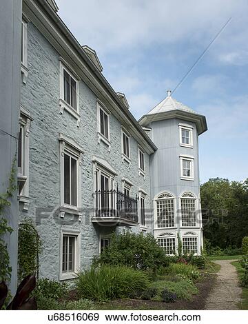 "Manoir-Papineau National Historic Site, Montebello, Quebec, Canada" View Large Photo Image Stock Photo - "Manoir-Papineau National Historic Site, Montebello, Quebec, Canada". Fotosearch
