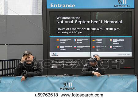 Stock Photo - "National September 11 Memorial & Museum, Manhattan, New York City, New York State, USA". Fotosearch