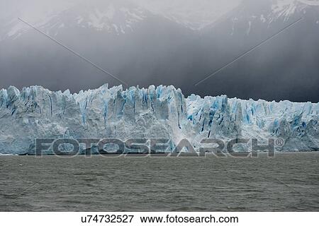 Stock Photo - "Perito Moreno Glacier, Lake Argentino, Los Glaciares National Park, Santa Cruz Province, Patagonia, Argentina". Fotosearch