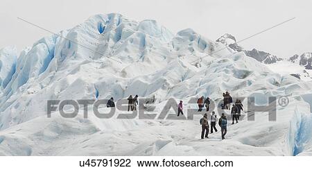 Stock Image - "Perito Moreno Glacier, Los Glaciares National Park, Santa Cruz Province, Patagonia, Argentina". Fotosearch