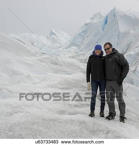 Stock Image - "Perito Moreno Glacier, Los Glaciares National Park, Santa Cruz Province, Patagonia, Argentina". Fotosearch