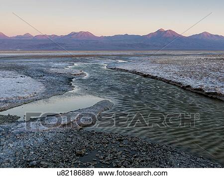 Stock Photo - "Salar de Tara, Los Flamencos National Reserve, San Pedro de Atacama, El Loa Province, Antofagasta Region, Chile". Fotosearch