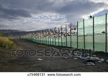 Stock Image - "Santa Cruz Province, Patagonia, Argentina". Fotosearch