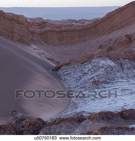 Stock Image - "Valle de la Luna, San Pedro de Atacama, El Loa Province, Antofagasta Region, Chile". Fotosearch