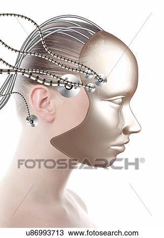 Android, illustration View Large Illustration Drawing - Android, illustration. Fotosearch