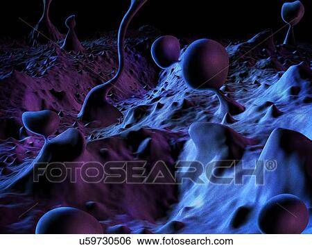 Artwork Conceptualising Quantum Foam View Large Illustration Stock Illustration - Artwork Conceptualising Quantum Foam. Fotosearch