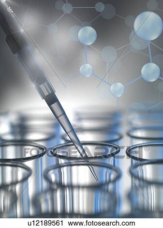 Biochemistry research View Large Illustration Clip Art - Biochemistry research. Fotosearch