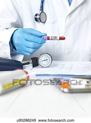 Stock Photo - Blood Test. Fotosearch