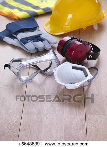 Construction safety equipment View Large Photo Image Stock Image - Construction safety equipment. Fotosearch