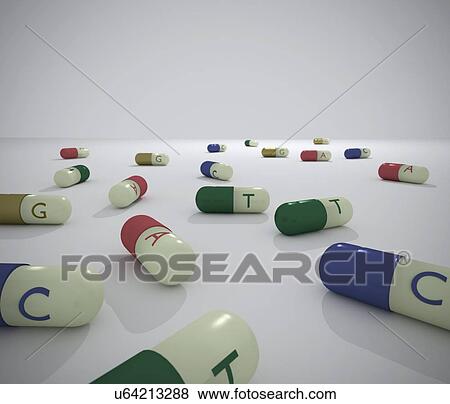 Stock Illustration - Gene therapy. Fotosearch