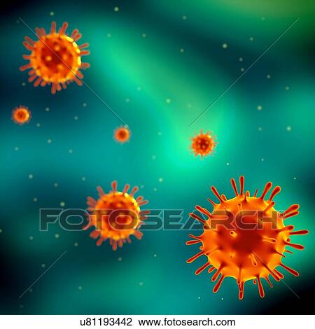 Influenza virus (H1N1), illustration View Large Illustration Drawing - Influenza virus (H1N1), illustration. Fotosearch