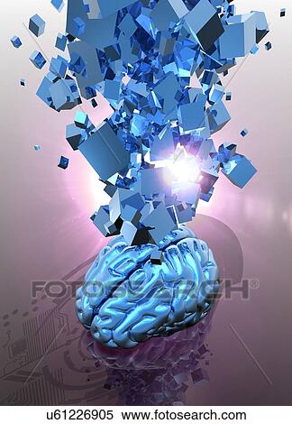 Neuromorphic engineering, illustration View Large Illustration Stock Illustration - Neuromorphic engineering, illustration. Fotosearch
