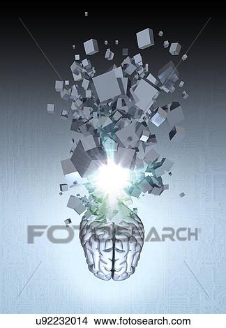 Neuromorphic engineering, illustration View Large Illustration Stock Illustration - Neuromorphic engineering, illustration. Fotosearch