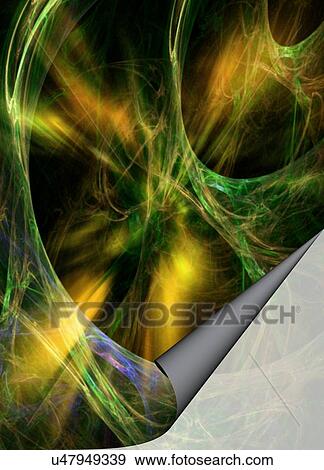 Stock Illustration - Swirling patterns, illustration. Fotosearch