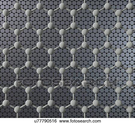 Two sheets of graphene View Large Illustration Stock Illustration - Two sheets of graphene. Fotosearch