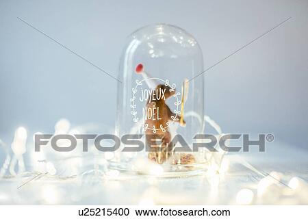 Stock Image - Christmas decoration and lights. Fotosearch