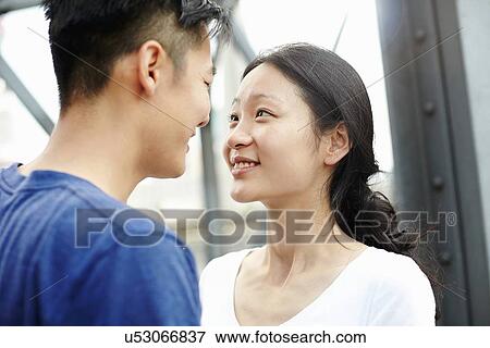 "Close up of romantic tourist couple, The Bund, Shanghai, China" View Large Photo Image Stock Photo - "Close up of romantic tourist couple, The Bund, Shanghai, China". Fotosearch