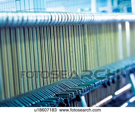 Stock Image - Close up of water filtration in brewery. Fotosearch