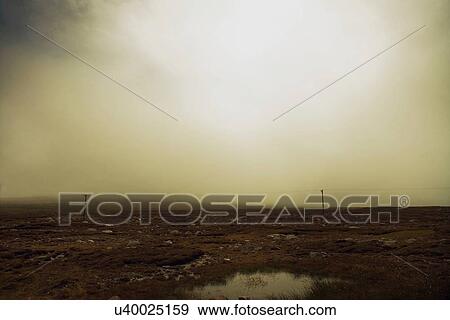 Stock Photo - "Desolate moor, Isle of Lewis, West Coast, Scotland". Fotosearch