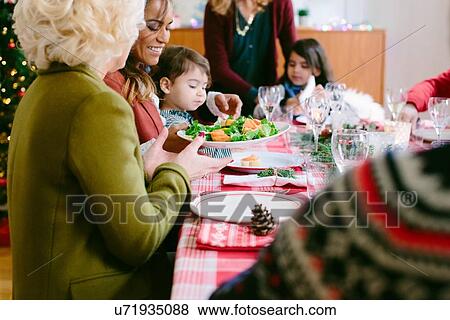 Family Christmas party View Large Photo Image Stock Photo - Family Christmas party. Fotosearch
