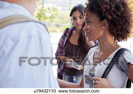 Female higher education student View Large Photo Image Stock Image - Female higher education student. Fotosearch