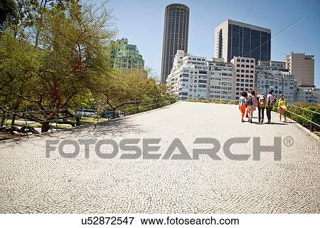 "Group of students walking, Rio de Janeiro, Brazil" View Large Photo Image Stock Photo - "Group of students walking, Rio de Janeiro, Brazil". Fotosearch