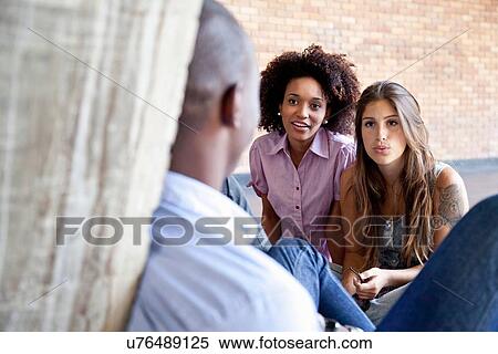 Stock Photography - Higher education students. Fotosearch