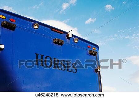 "Horse carrier, horse racing" View Large Photo Image Stock Photo - "Horse carrier, horse racing". Fotosearch